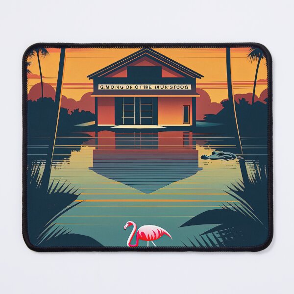 Item preview, Florida Backwoods Travel Poster Inspired Illustration  designed and sold by EverettAtlas.