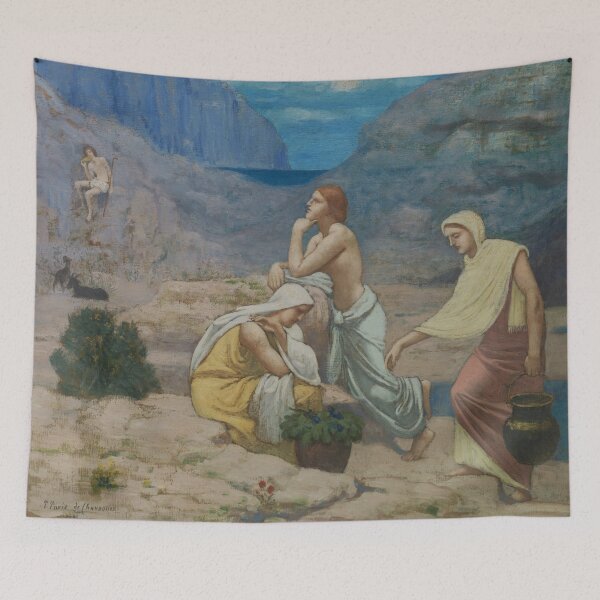 Item preview, The Shepherds Song | Pierre Puvis de Chavannes | 1891 French Art designed and sold by CJET.