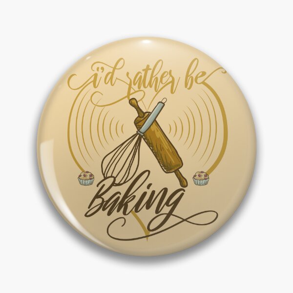 Item preview, Id Rather Be Baking Beautiful Cute Gift Idea designed and sold by SimpleAndGreat.