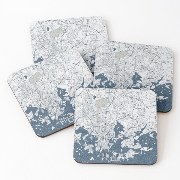 Item preview, Helsinki City Map of Finland - Coastal designed and sold by deMAP.