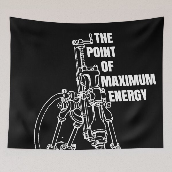 Item preview, The Point Of Maximum Energy With Type White designed and sold by Mr Groovey.