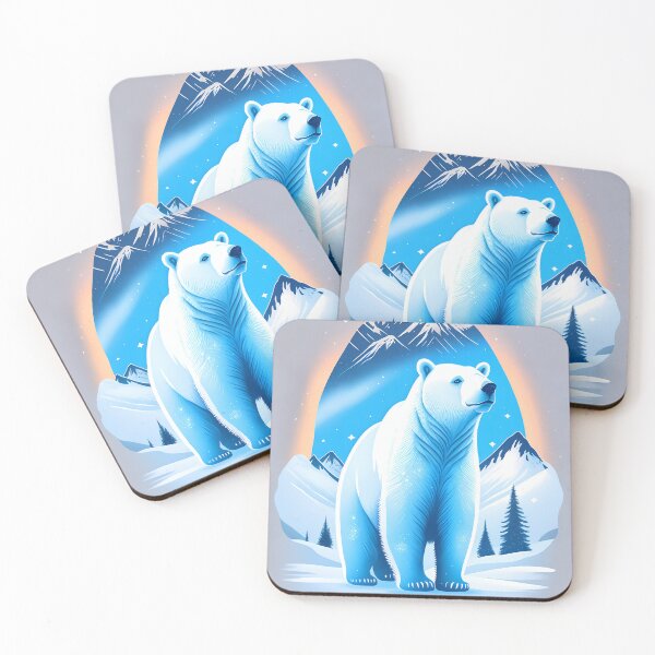 Item preview, Polar Bear and Ice Mountains designed and sold by Design  Xpress.