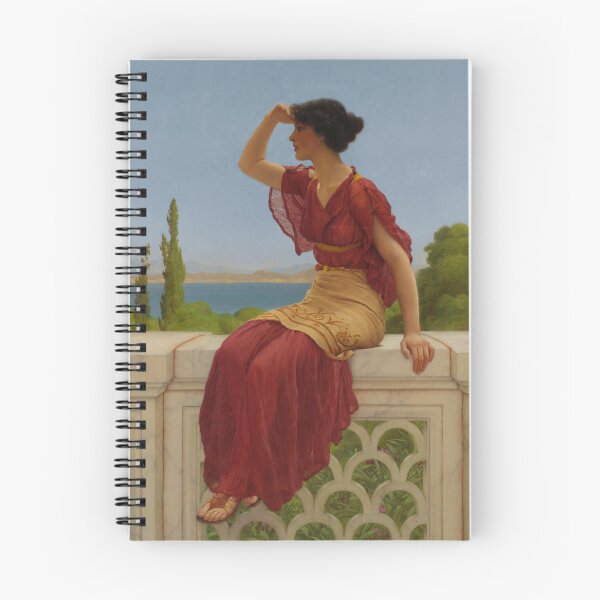 Item preview, The Signal | John William Godward | 1899 Neoclassical Art designed and sold by CJET.