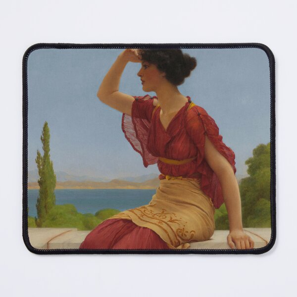 Item preview, The Signal | John William Godward | 1899 Neoclassical Art designed and sold by CJET.