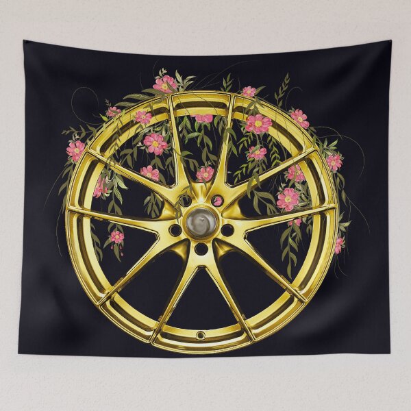 Item preview, Floral Fusion Alloy Wheel designed and sold by Stipper Store.