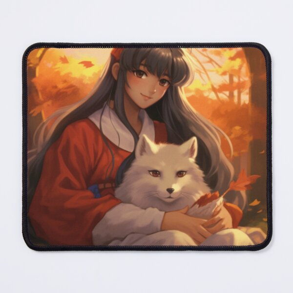 Item preview, The white fox and the girl designed and sold by JacindaM18.