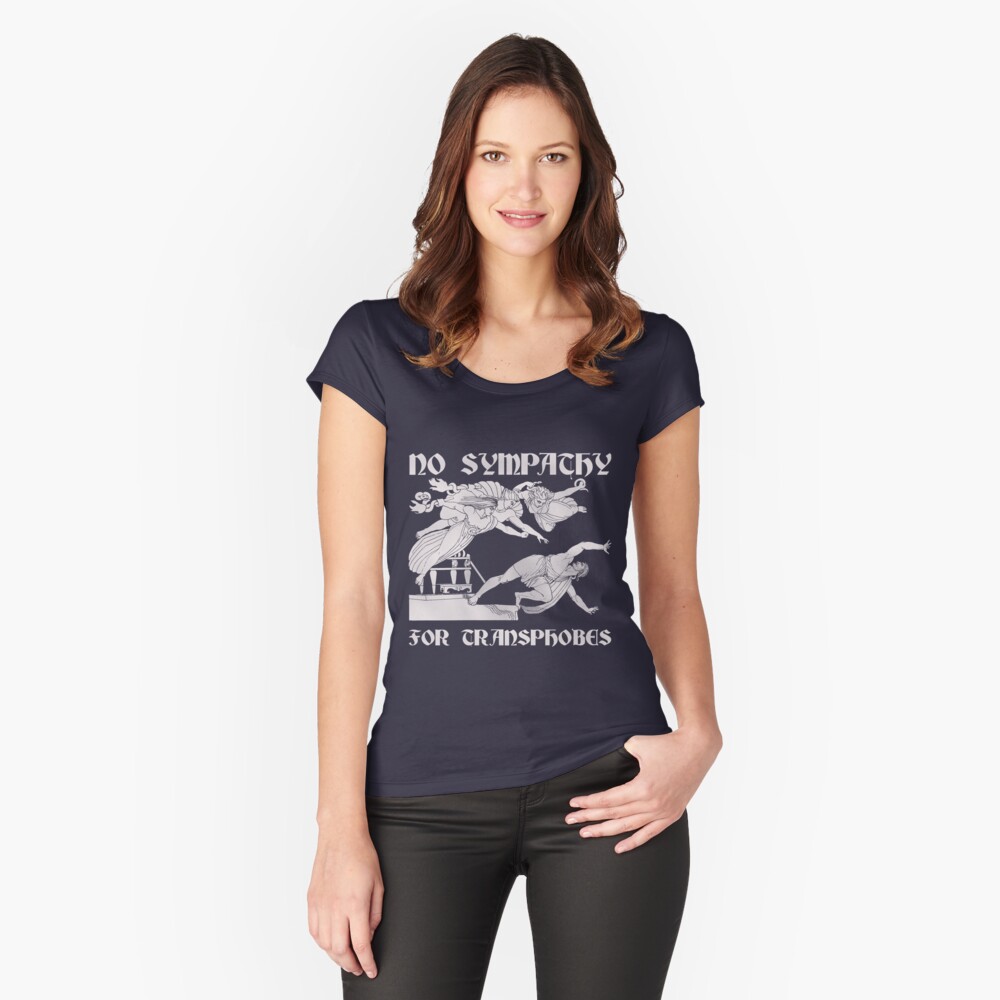 Item preview, Fitted Scoop T-Shirt designed and sold by OliviaMutante.