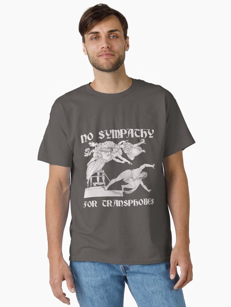 Thumbnail 2 von 7, Classic T-Shirt, Kein Mitgefühl für Trxnsphobes Trans-Rechte designt und verkauft von OliviaMutante.