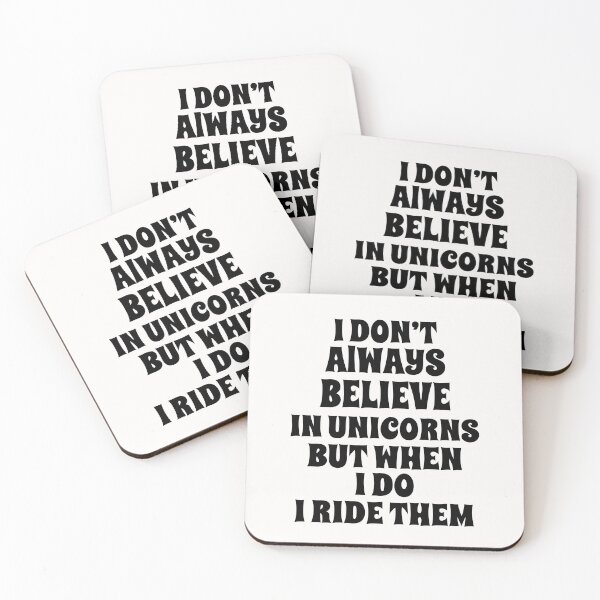 Item preview, Unicorn Funny Quotes designed and sold by DeeDouu.
