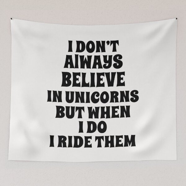 Item preview, Unicorn Funny Quotes designed and sold by DeeDouu.