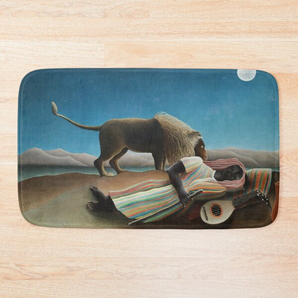 Item preview, The Sleeping Gypsy | Henri Rousseau | 1897 Post-Impressionism Art designed and sold by CJET.