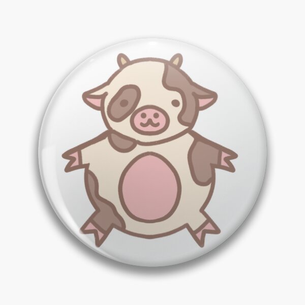 Item preview, Round Cow designed and sold by Rabbittooth.