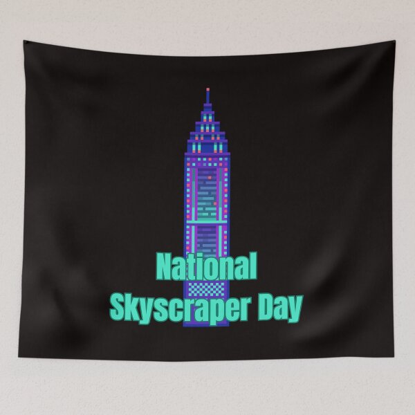 Item preview, National Skyscraper Day designed and sold by Simo0455.