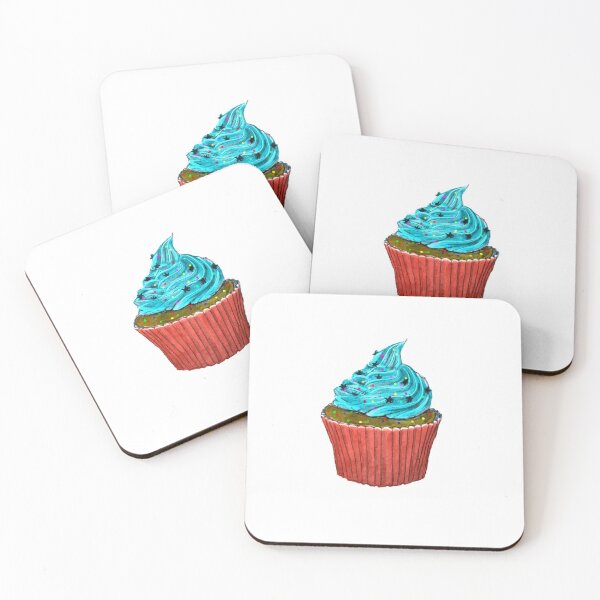 Item preview, red cupcake designed and sold by rossdecoart.