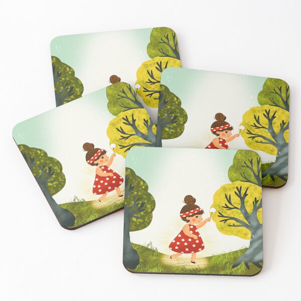 Item preview, Enchanted Dreams: A Girl's Journey in the Magic Forest designed and sold by istoriadesign.