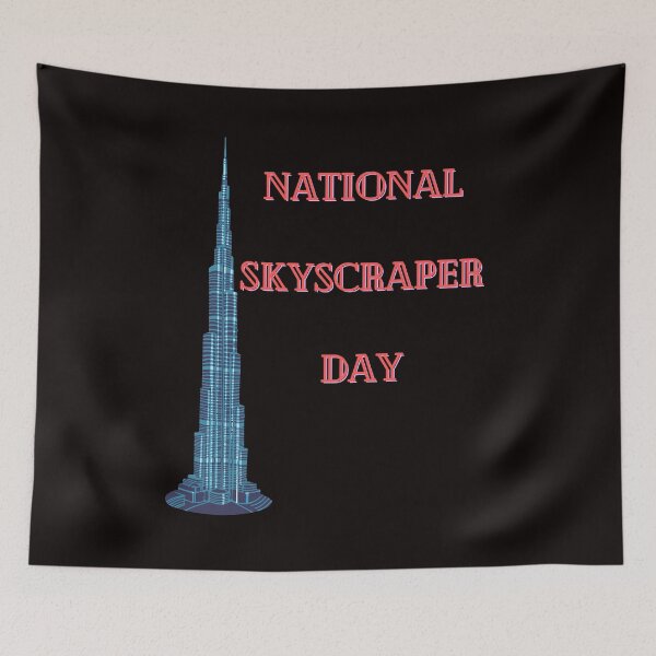 Item preview, National Skyscraper Day designed and sold by Simo0455.
