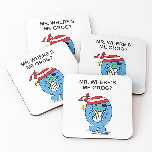 Item preview, Mr. Wheres Me Grog designed and sold by Scat the cat.