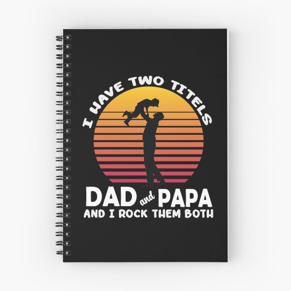 Item preview, I have Two Titles Dad And Papa And I Rock Them Both designed and sold by IGOOR.