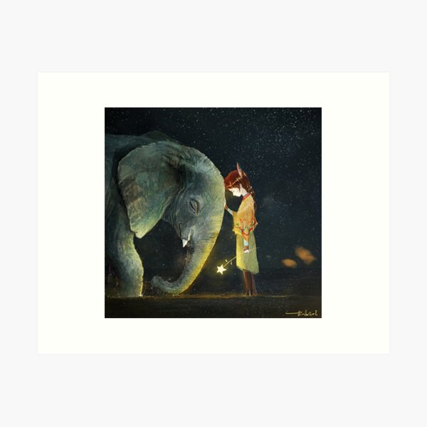 Because I like you. Art Print