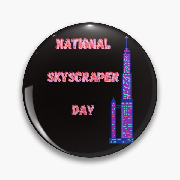 Item preview, National Skyscraper Day designed and sold by Simo0455.