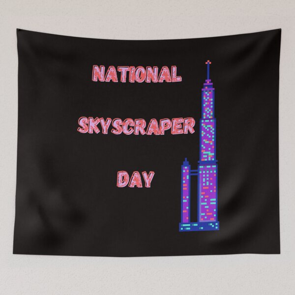 Item preview, National Skyscraper Day designed and sold by Simo0455.