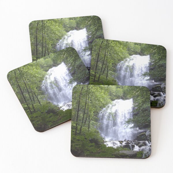 Item preview, Nature Photography, Mountain waterfall, Forest landscape, Beautiful nature. designed and sold by inspiration3.