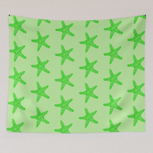 Item preview, Tribal Starfish - Green designed and sold by Jacob Peake.