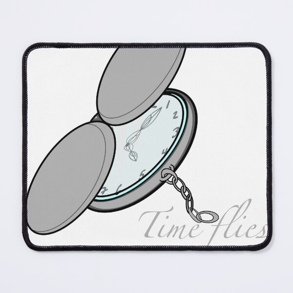 Item preview, Time Flies - pocket watch designed and sold by ShelledIn.