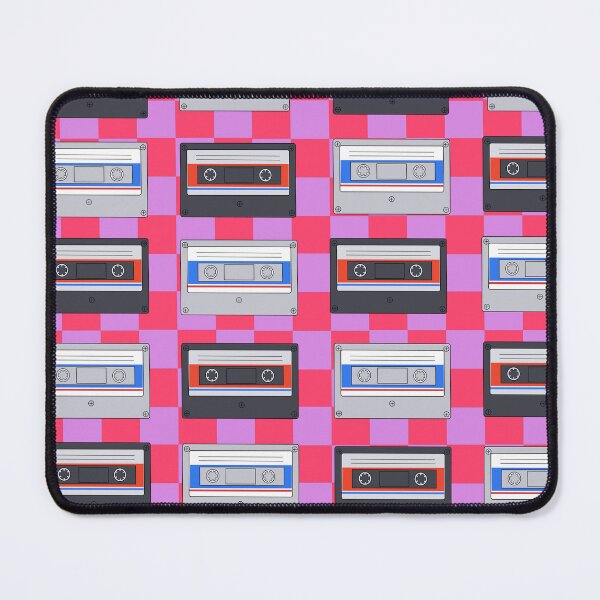 Item preview, Extremely cool pattern of compact cassettein a retro style with retro inspired background designed and sold by aquanour.