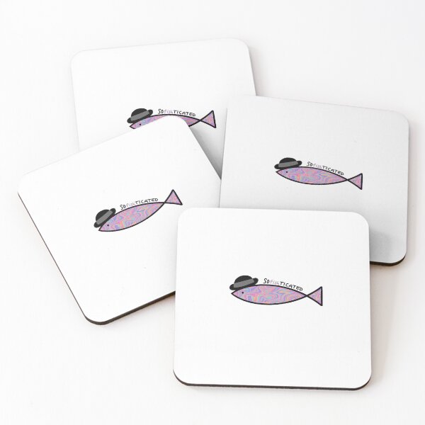Item preview, sophisticated fish pun designed and sold by Dazely.