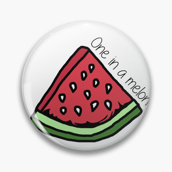 Item preview, One in a melon watermelon cute funny dessign for summer vacation time designed and sold by spaceopy.