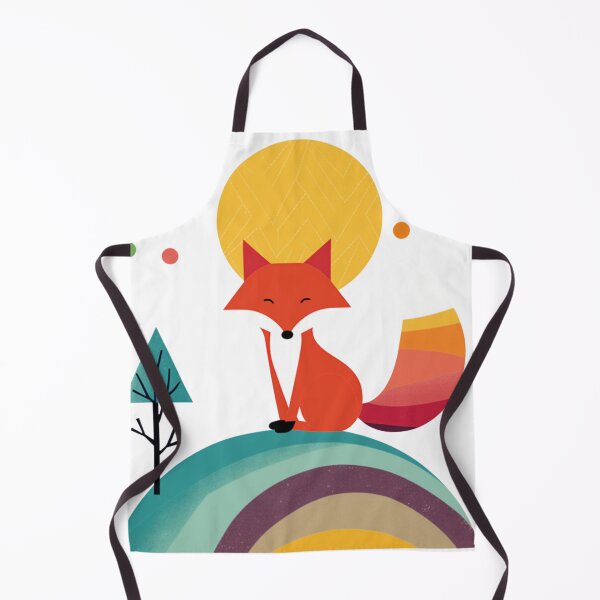Artikelvorschau, Rainbow Fox von Andy Westface: Ein farbenfrohes Tierdesign entworfen und verkauft von pickaxflapper0p.