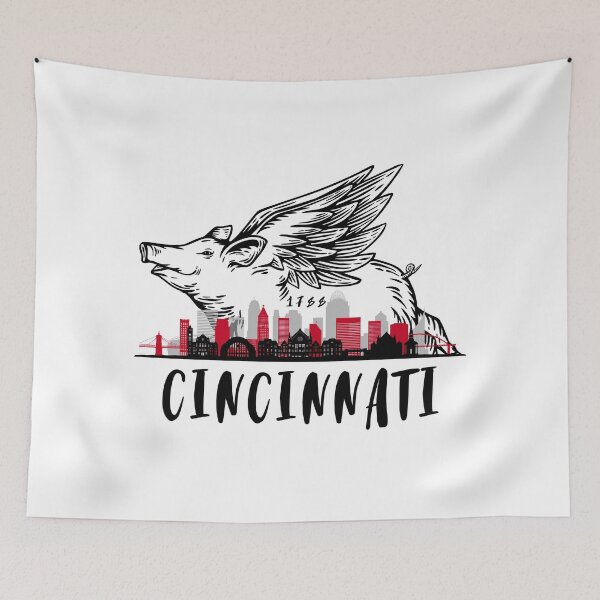 Item preview, Cincinnati Flying Pig designed and sold by CarleLS.