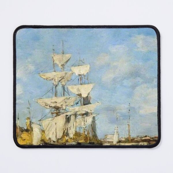 Item preview, Deauville,The Dock by Eugene Louis Boudin designed and sold by tomorrowsart.
