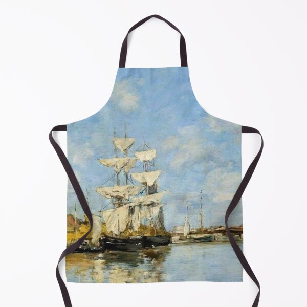 Item preview, Deauville,The Dock by Eugene Louis Boudin designed and sold by tomorrowsart.