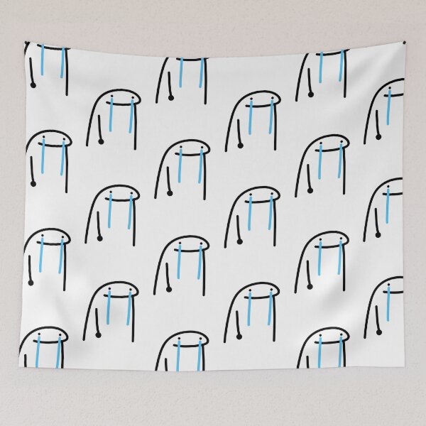 Item preview,  Flork crying and smiling meme designed and sold by onlyheba.