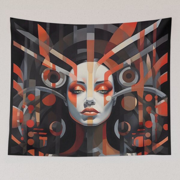 Item preview, AI Art | CyberWoman #02 designed and sold by Fractal-Graphic.