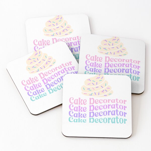 Item preview, cake decorator design for pastry chef designed and sold by chameleon-crook.