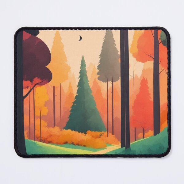 Item preview, Enchanted Woods Abstract Landscape designed and sold by alchemyaes.