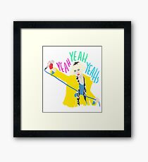 Karen O Yeah Yeah Yeahs Framed Print