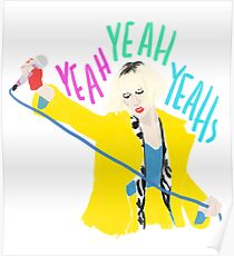Karen O Yeah Yeah Yeahs Poster