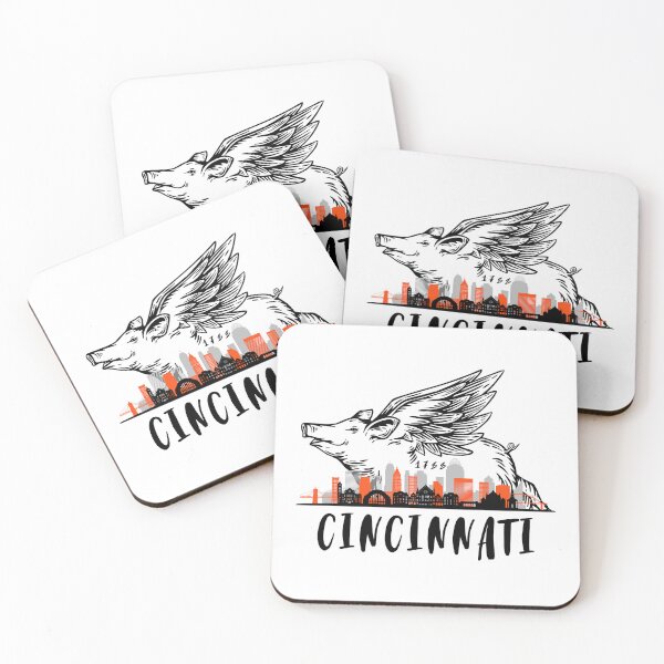 Item preview, Cincinnati Flying Pig designed and sold by CarleLS.