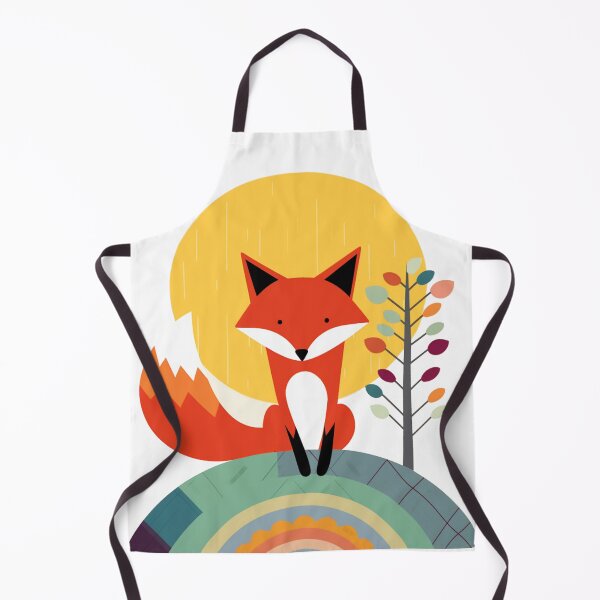 Artikelvorschau, Rainbow Fox von Andy Westface: Ein farbenfrohes Tierdesign entworfen und verkauft von pickaxflapper0p.