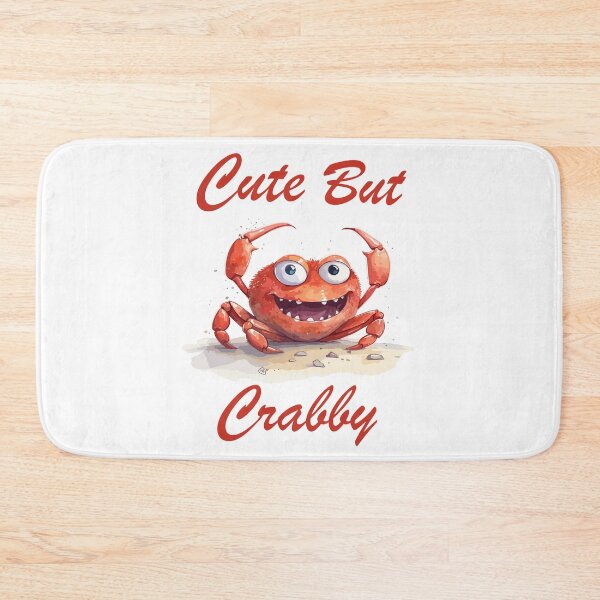 Item preview, Funny Colorful Cartoon Crab, Cute But Crabby designed and sold by SubtleSplit.