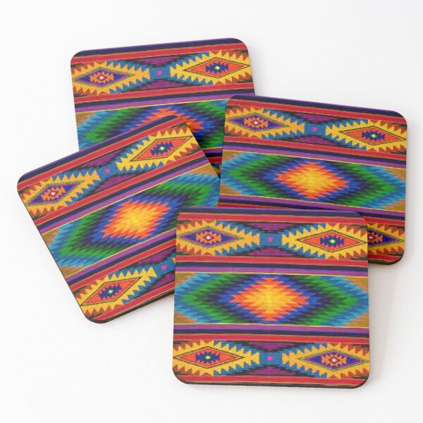 Item preview, colourful ecuador pattern designed and sold by nigejohn.