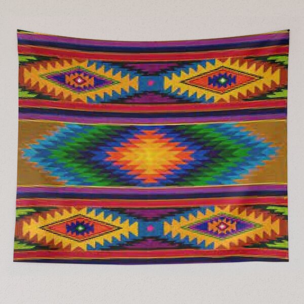 Item preview, colourful ecuador pattern designed and sold by nigejohn.