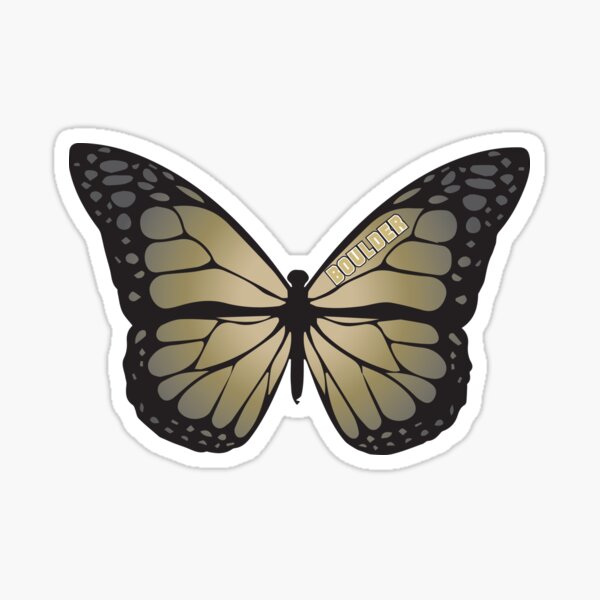 Item preview, Boulder Butterfly designed and sold by Stickerfy1.