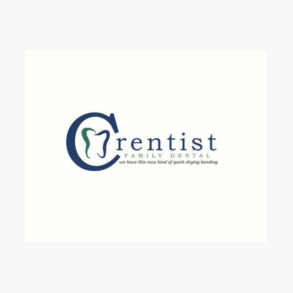 Crentist Family Dental Art Print