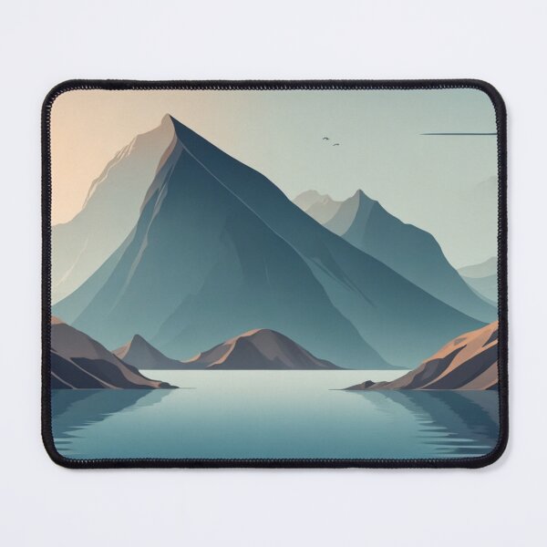 Item preview, Fjords Abstract Landscape designed and sold by alchemyaes.