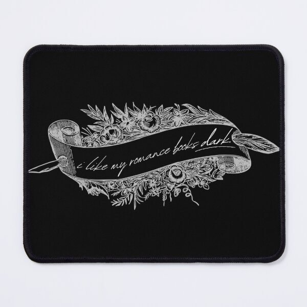 Item preview, "I like my romance books dark" dark romance reader, books designed and sold by RomanceVibes.